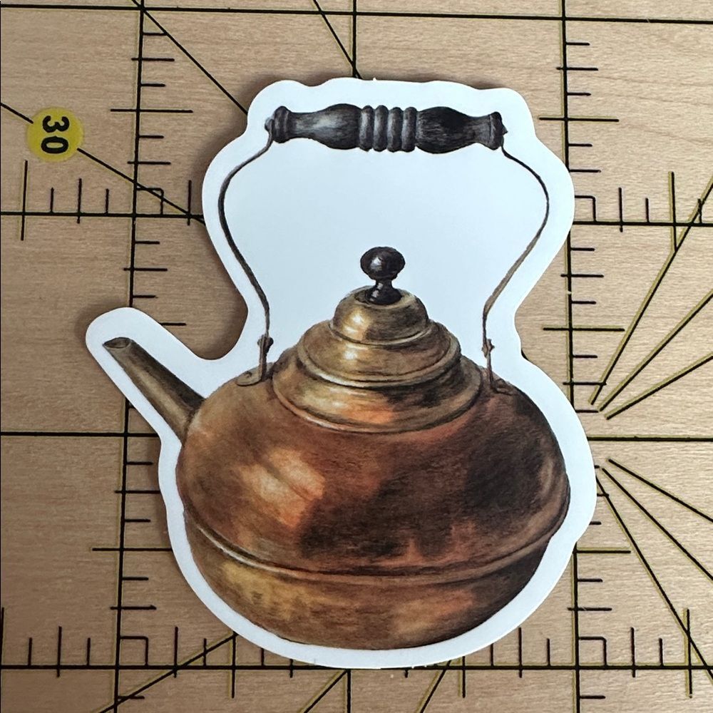 💜13/$13 +Bundle Sticker Sale| Coffee Shop Tea Pot Starbucks Waterproof Sticker